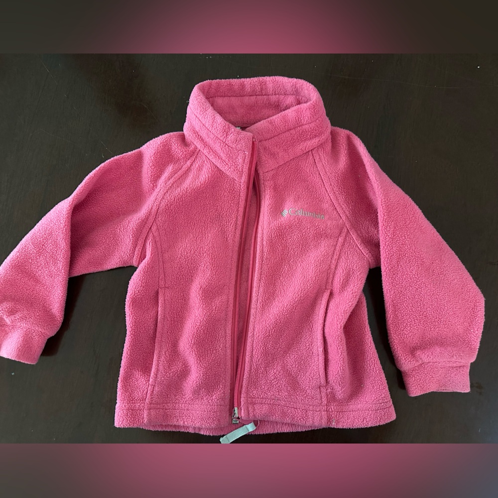 Columbia Toddler Girls’ 2T Pink Fleece Jacket